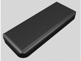 ISB Cover cap profile 16x40 Nut 8