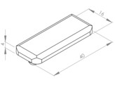 ISB Abdeckkappe 8 16x40