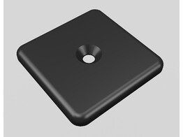 ISB Cover cap profile 40x40 Nut 8 screwable
