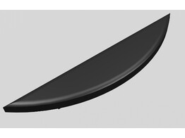 ISB Abdeckkappe 8  R 80  schwarz