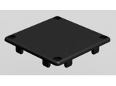 UNI Cover cap Cable duct profile 80x80