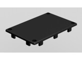 UNI Cover cap Cable duct profile 80x120