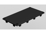 UNI Cover cap Cable duct profile 80x160