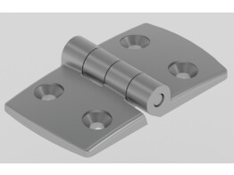 BSB Hinge 45x45 Nut 10  aluminium