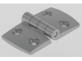 BSB Hinge 45x45 Nut 10  aluminium