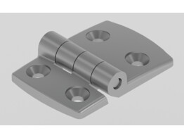 BSB hinge 30x45 Nut 8/10  aluminium